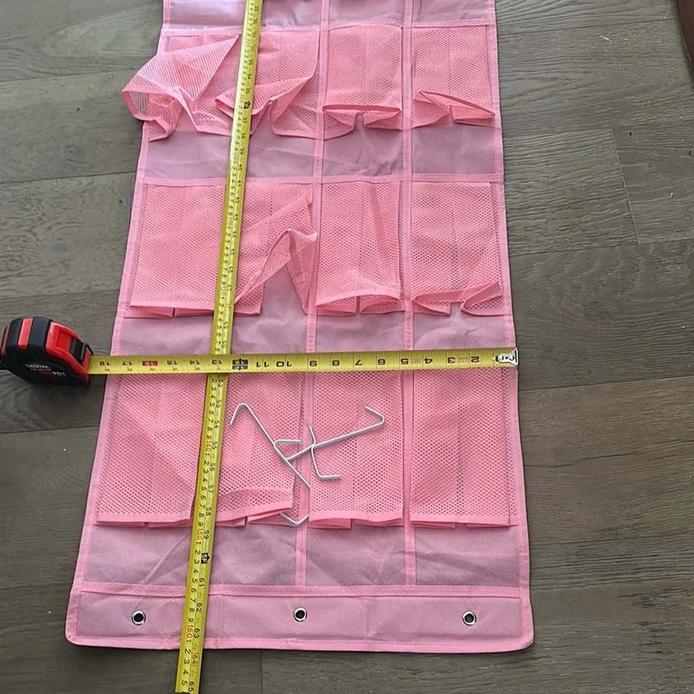 Pink Over-the-Door Organizer